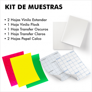 Kit de muestras Vinilo y Transfer | Tienda Transfer Kit de muestras Vinilo y Transfer | Tienda Transfer