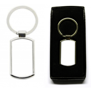 Llavero Metalico Rectangular Alargado
