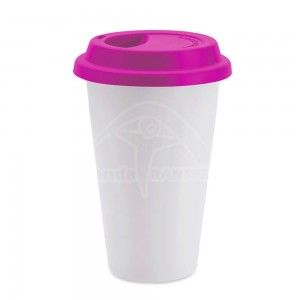 Mug Conico Tapa de Silicona