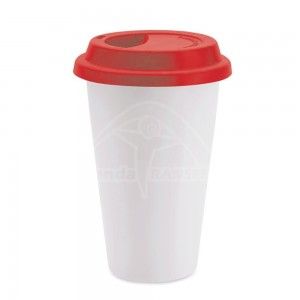 Mug Conico Tapa de Silicona