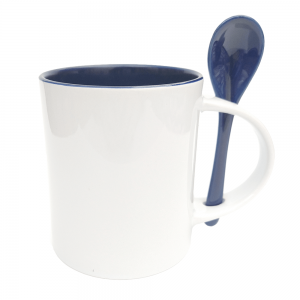 Mug Color Interno con Cuchara | Tienda Transfer