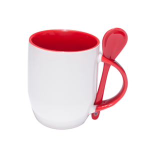 Mug Color Interno con Cuchara | Tienda Transfer