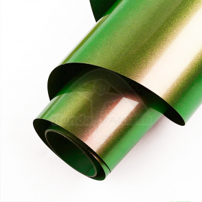 Vinilo Textil Camaleón Verde a Dorado