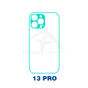 Carcasa Sublimacion Goma Color Iphone 13 Pro Max | Tienda Transfer