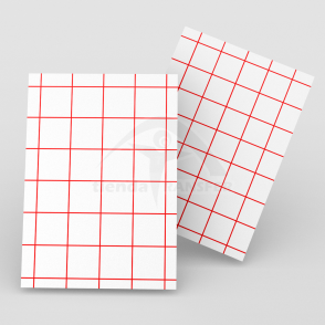 Cuadricula Roja Doblecarta (Prendas Claras)
