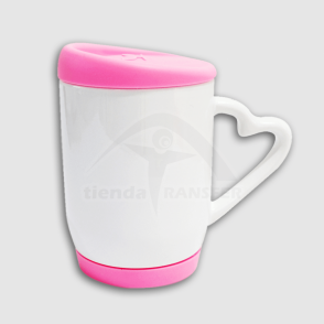 Mug Tapa y Base de Silicona