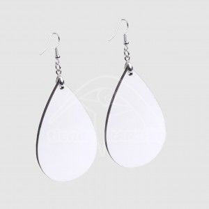 Aretes en MDF Gota | Tienda Transfer Aretes en MDF Gota | Tienda Transfer