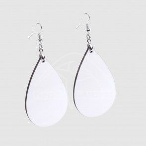 Aretes en MDF Gota