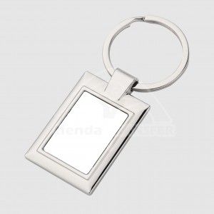 Llavero Metálico Rectangular para Sublimación | Tienda Transfer Llavero Metálico Rectangular para Sublimación | Tienda Transfer