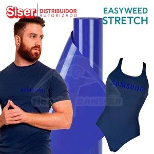 Vinilo Textil Siser Stretch Azul Rey | Tienda Transfer Vinilo Textil Siser Stretch Azul Rey | Tienda Transfer