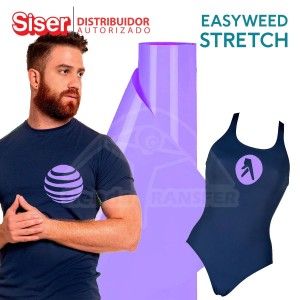 Vinilo Textil Siser Stretch Morado | Tienda Transfer Vinilo Textil Siser Stretch Morado | Tienda Transfer