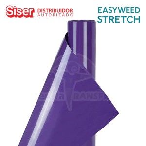 Vinilo Textil Siser Stretch Morado Neon |Tienda Transfer