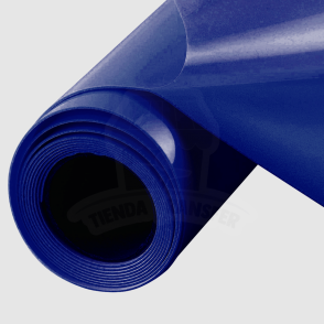 Vinilo Textil Azul Gamuzado Flock