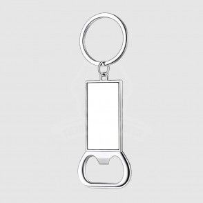 Llavero Metalico Destapador Rectangular