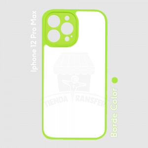 Iphone 12 Pro Max Clear Borde Color | Tienda Transfer| Colombia Iphone 12 Pro Max Clear Borde Color | Tienda Transfer| Colombia