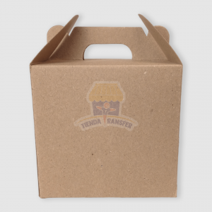 Caja Kraft para Mug con Manija | Tienda Transfer Caja Kraft para Mug con Manija | Tienda Transfer