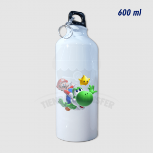 Caramañola Blanca 600ml Sublimación | Tienda Transfer Caramañola Blanca 600ml Sublimación | Tienda Transfer