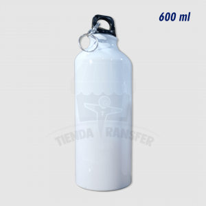 Caramañola Blanca 600ml Sublimación | Tienda Transfer Caramañola Blanca 600ml Sublimación | Tienda Transfer
