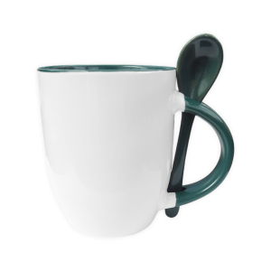 Mug Color Interno con Cuchara | Tienda Transfer