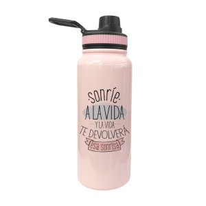 Termo Tapa Deportiva | 800ml | Rosado Tapa Negra| Tienda Transfer | Colombia Termo Tapa Deportiva | 800ml | Rosado Tapa Negra| Tienda Transfer | Colombia