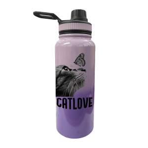 Termo Tapa Deportiva Bicolor | 800ml | Lila-Morado | Tienda Transfer | Colombia