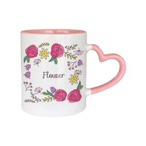 Mug Color Interno Oreja Corazón Mug Color Interno Oreja Corazón