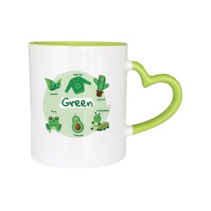 Mug Color Interno Oreja Corazón Mug Color Interno Oreja Corazón