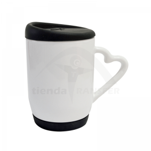 Mug Con Tapa y Base de Silicona| Tienda Transfer Mug Con Tapa y Base de Silicona| Tienda Transfer