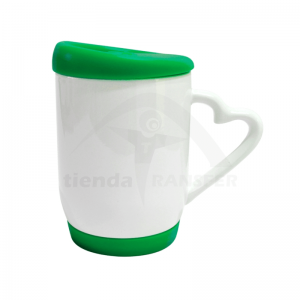 Mug Con Tapa y Base de Silicona| Tienda Transfer Mug Con Tapa y Base de Silicona| Tienda Transfer