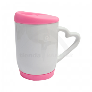 Mug Con Tapa y Base de Silicona| Tienda Transfer Mug Con Tapa y Base de Silicona| Tienda Transfer