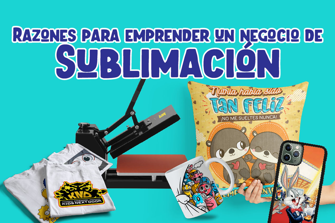 Razones para iniciar negocios de sublimación